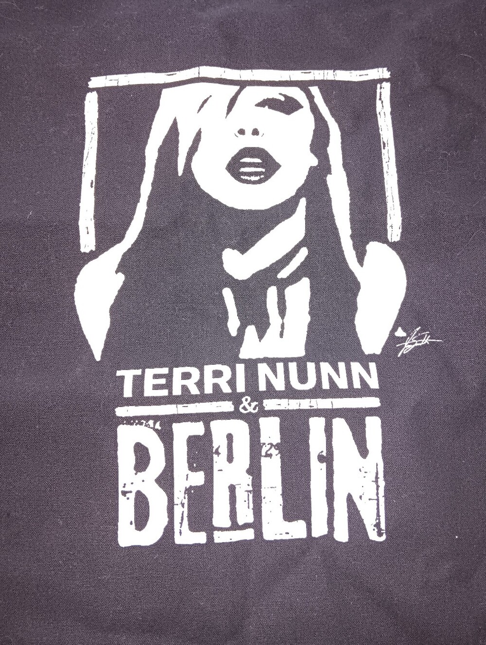 Terri Nunn & Berlin Tour Tote Bag